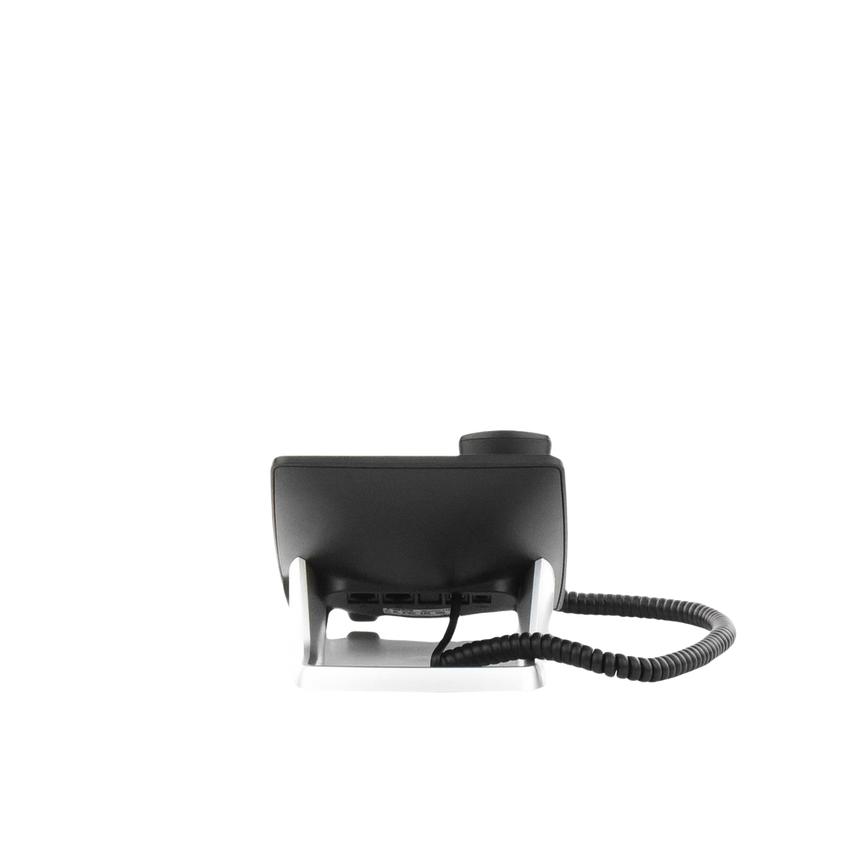 (H5W Color Negro)Teléfono IP WiFi para Hotelería, profesional de gama alta con pantalla LCD de 3.5 pulgadas a color, 6 teclas programables para servicio rápido (Hotline) PoE