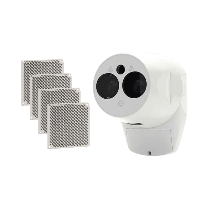 Detector Lineal De Humo Motorizado, Alcance Hasta 120m, Alineación Automatica, Por Haz Reflejado, Convencional, Compatible Con Todos Los Paneles De Detección De Incendio (0200-11650)