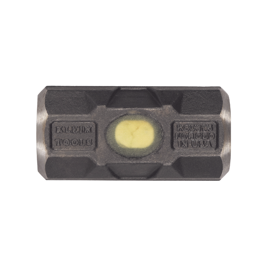 Marro de Acero de Aleación 2.72 kg., de Mango Robusto de Fibra de Vidrio con Agujero para Colgarse. Ideal para Demolición, Golpeo de estacas, Inserción de cuñas