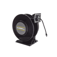 Black Industrial Reel, 50 Ft, CAT6 Cable