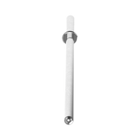 Clavo Para Tablero de Arnés, de 6.5 mm (0.26 pulgadas), de Acero, Paquete de 100pz