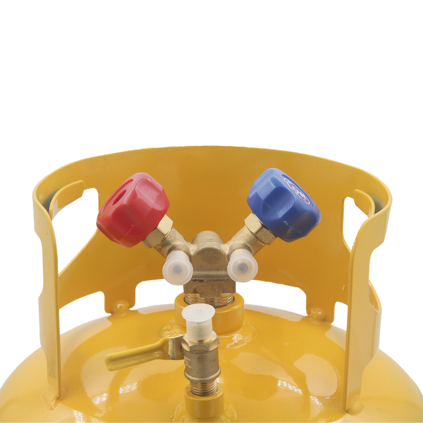 Cilindro/Tanque portátil 30 Libras / para contenido de refrigerante /  Aires Acondicionados / Refrigeración / Climatización Automotriz.