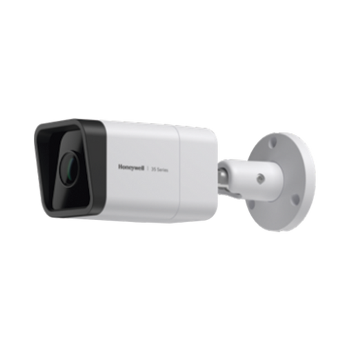 Bala IP 3 Megapixel / Lente 2.8 mm / 40 mts IR / Ultra Baja Iluminación / Exterior IP66 / H.265 / PoE / Micro SD / WDR / NDAA / Serie 35 / Antivandálica IK10 / Honeywell Security / ONVIF