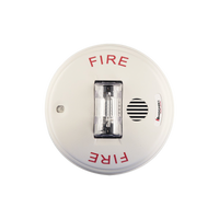 Sirena Estrobo 24 Vcd, Instalación en Techo, Multi Candela, Color Blanco (0500-06110)