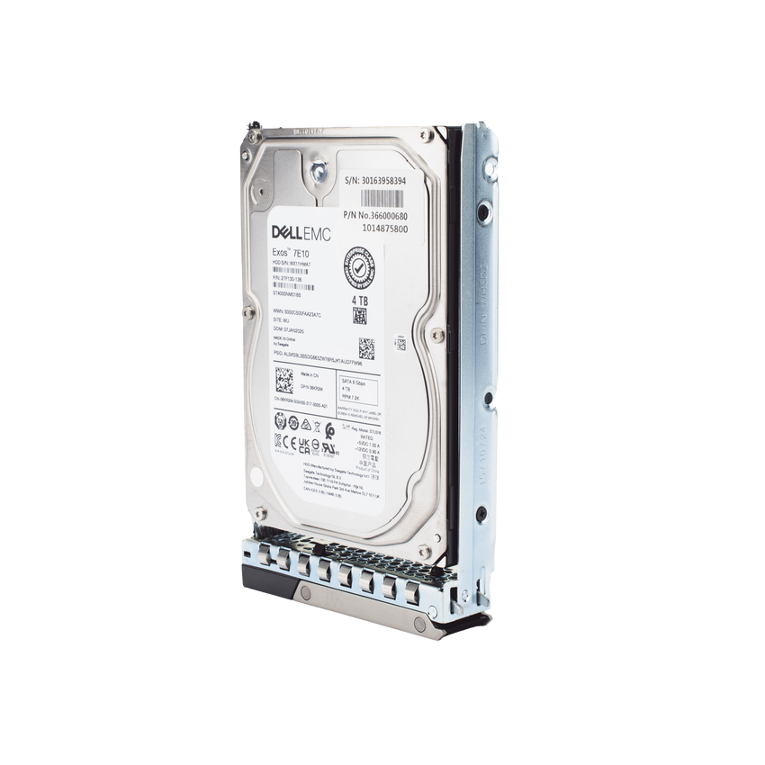 Disco Duro Enterprise 3.5" 4 TB / Hikvision (DELL)/ 7200 RPM / SATA / Alto Rendimiento / Recomendado para Servidores Hikvision