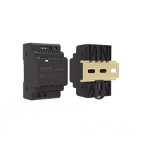Fuente de Poder Industrial Entrada: 100-240 Vca / Salida: 15 Vcc/ 4 A/ 60 W/ Riel Din
