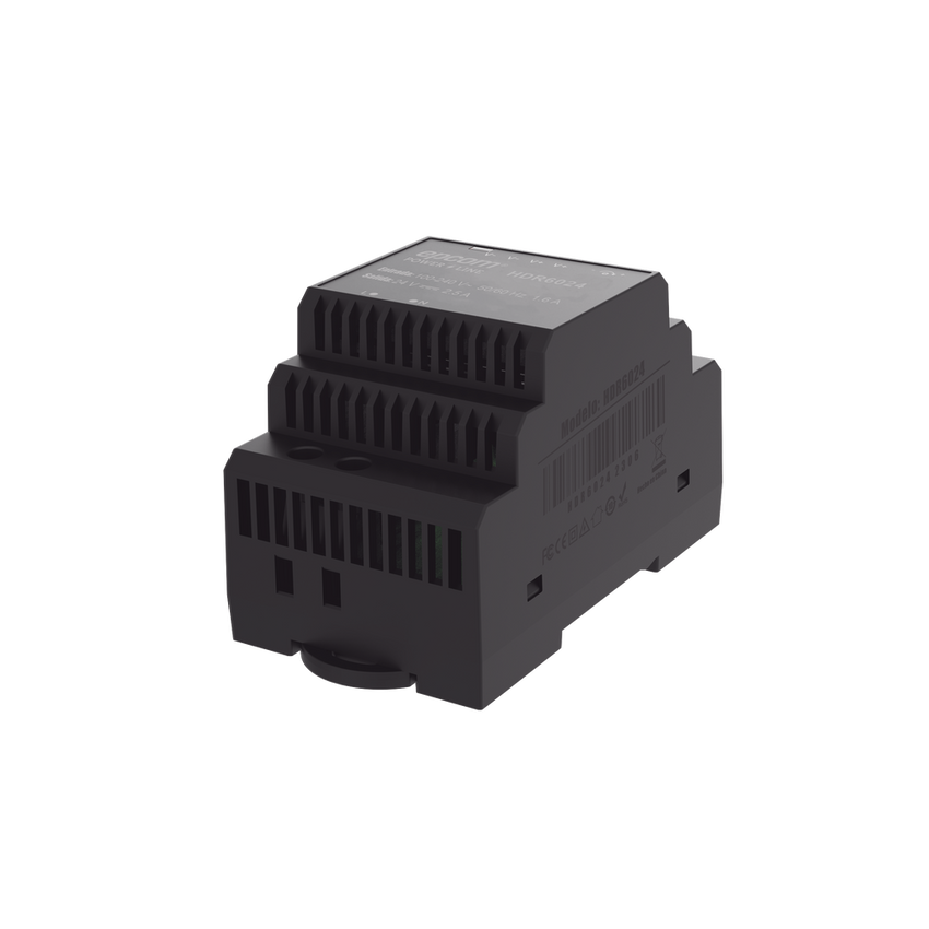 Fuente de Poder Industrial Entrada: 100-240 Vca / Salida: 24 Vcc/ 2.5 A/ 60 W/ Riel Din