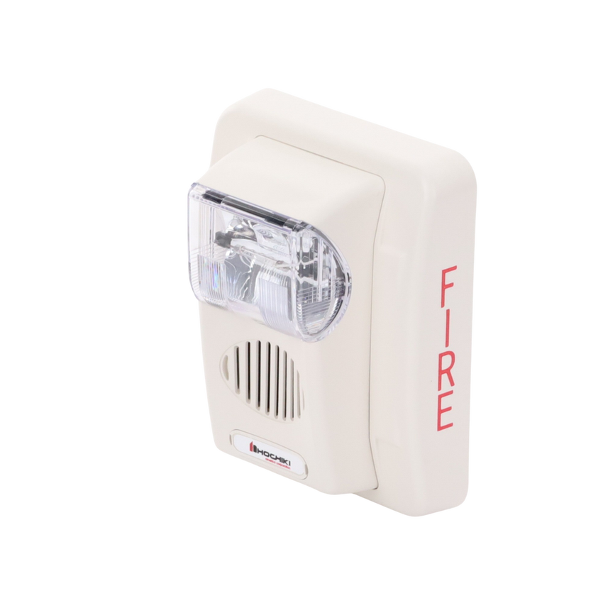 Sirena Estrobo, 24 Vcd, Multi-Candela 15 hasta 110 cd, Montaje En Pared, Color Blanco, Serie HEC3 (0500-06030)