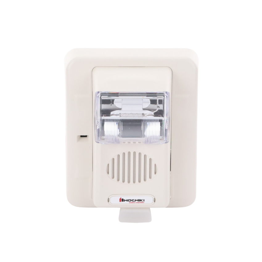 Sirena Estrobo, 24 Vcd, Multi-Candela 15 hasta 110 cd, Montaje En Pared, Color Blanco, Serie HEC3 (0500-06030)