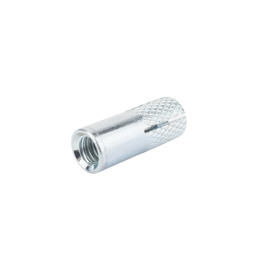 Taquete Rosca Interior para cargas altas de 1/4" (SIN PERNO).