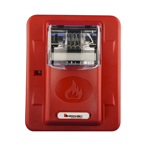 Estrobo para Montaje en Pared, 24 Vcc, Color Rojo (0500-05940)