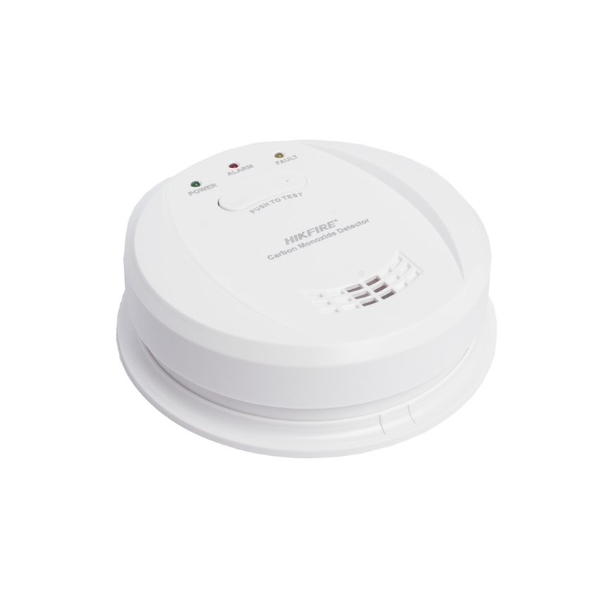(HikFire) Detector de Monóxido de Carbono / Sensor Electroquímico Avanzado / Alarma Visual y Audible