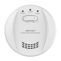 (HikFire) Detector de Monóxido de Carbono / Sensor Electroquímico Avanzado / Alarma Visual y Audible