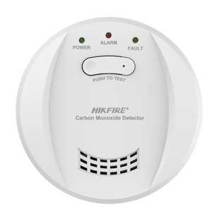 (HikFire) Detector de Monóxido de Carbono / Sensor Electroquímico Avanzado / Alarma Visual y Audible