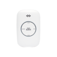 (HikFire)  Detector de Gas LP Propano C3H8 / Alarma Temprana / Salida para cierre de Válvula y/o  activación de Ventilador / Protección IP30 / Alarma de 70dB a 115dB a 1 metro de distancia