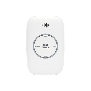 (HikFire)  Detector de Gas LP Propano C3H8 / Alarma Temprana / Salida para cierre de Válvula y/o  activación de Ventilador / Protección IP30 / Alarma de 70dB a 115dB a 1 metro de distancia