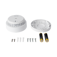 (HikFire) Detector de Humo Óptico Hikvision / Tecnología Avanzada de Detección de Incendios / Alarma Temprana y Fiabilidad Certificada / Soporta Salida de Alarma