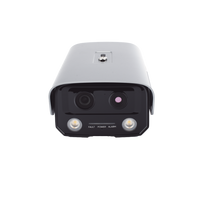 (HikFire) Cámara IP de Detección Térmica de Incendios / Detección de Llamas y Temperaturas Anormales / 4 Megapíxel (Lente Óptico) + 1 Megapíxel (Lente Térmico) / Compatible con Hik-Connect