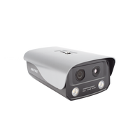 (HikFire) Cámara IP de Detección Térmica de Incendios / Detección de Llamas y Temperaturas Anormales / 4 Megapíxel (Lente Óptico) + 1 Megapíxel (Lente Térmico) / Compatible con Hik-Connect