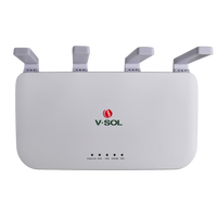 ONU XGSPON / Wi-Fi 6 / 1 Puerto RJ45 2.5 Gbps / 3 Puertos RJ45 1 Gbps / 1 FXS / 1 Puerto USB /