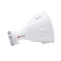 Antena asimétrica de 30° (30°H 20°V) 20.5 dBi tipo cuerno 5180-6000 MHz altamente eficiente, sin cables, sin perdidas, sin lóbulos listas para TwistPort