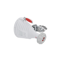 Antena asimétrica de 30° (30°H 20°V) 20.5 dBi tipo cuerno 5180-6000 MHz altamente eficiente, sin cables, sin perdidas, sin lóbulos listas para TwistPort