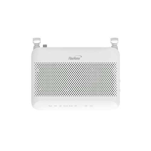 ONU GPON WiFi (2.4/5 GHz), 2 antenas de 5 dBi, Compatible con OLT de Terceros, MIMO 2x2, 2 Puertos Gigabit, conector SC/UPC, (Gestión WAN desde la Interfaz de la ONU)