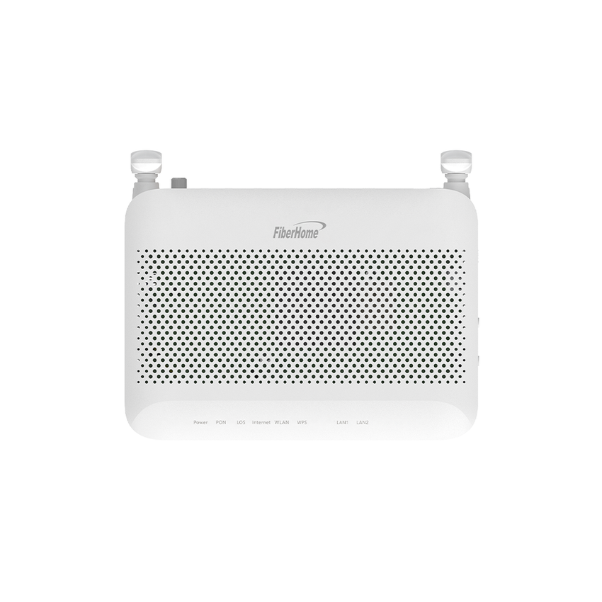 ONU GPON WiFi 2.4/5 GHz, Compatible con OLT´s de Terceros, MIMO 2x2, 2 Puertos Gigabit, conector SC/UPC, (Gestión WAN desde la Interfaz de la ONU)