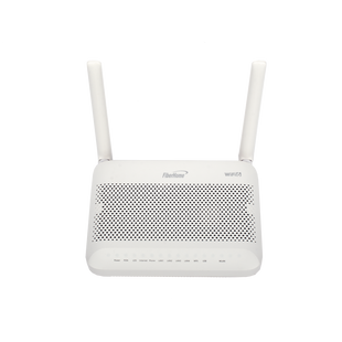 ONU GPON WiFi 6, (2.4/5 GHz), 2 Antenas de 5 dBi, Compatible con OLT de Terceros, 4 puertos Gigabit + 1 POTS + 2 USB, conector SC/UPC