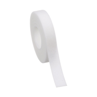 Rollo de Cinta de Contacto, de 15 Pies (4.5m) de Largo, 19.1 mm de Ancho, Color Blanco