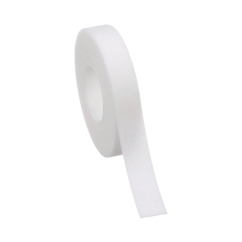 Rollo de Cinta de Contacto, de 15 Pies (4.5m) de Largo, 19.1 mm de Ancho, Color Blanco