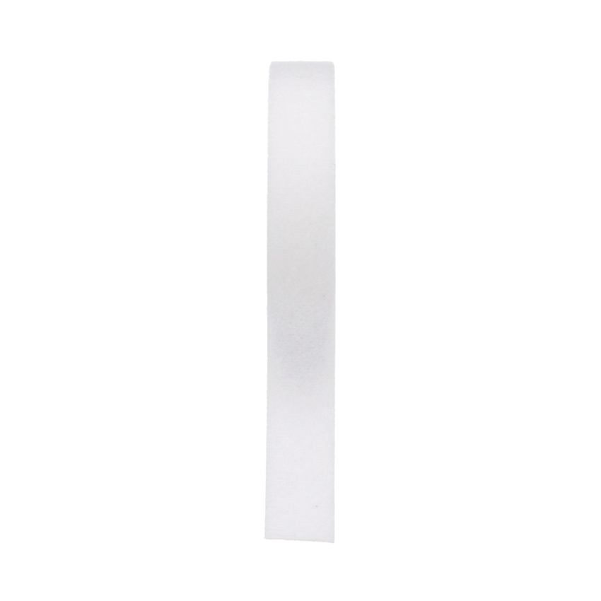 Rollo de Cinta de Contacto, de 15 Pies (4.5m) de Largo, 19.1 mm de Ancho, Color Blanco