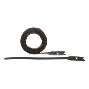 Kit de 10 Cintas de Contacto, de 12.7mm (.50in) de Ancho, 203mm (8in) de Largo, Color Negro
