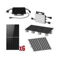 Kit Solar Interconexion  / 3kW  220Vca / Microinversores HOYMILES / Montaje Incluido
