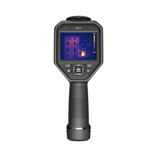 M31 - Cámara Termográfica Portátil Dual / Lente Térmico 9.7 mm (384 x 288) / Lente Óptico (8 Megapixel) / WiFi / IP54 / Ranura MicroSD hasta 64 Gb  / Hasta 5 Horas de Funcionamiento Continuo