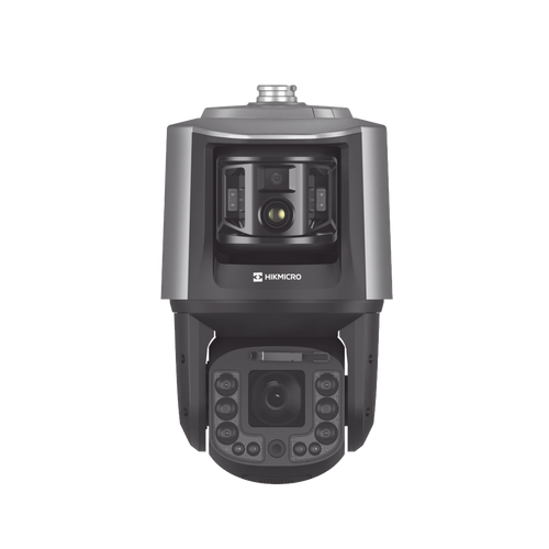 [TandemVu] Domo PTZ IP 4 Megapixel con 40X Zoom con Cámara Optica Fija de 4 Megapixel Cámara Térmica 256 x 192 con Lente 9.7 mm /  Protección perimetral