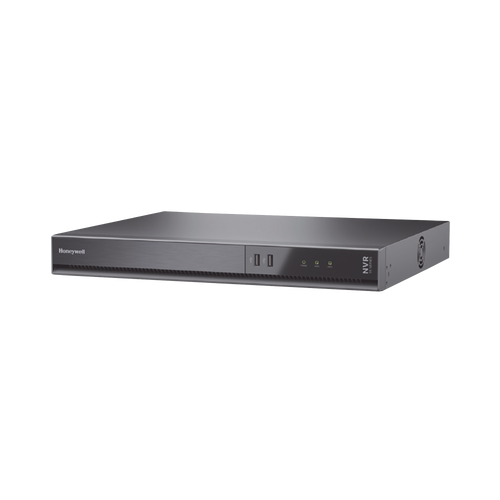 NVR 8 MP 4K / 16 Canales IP / 16 Puertos PoE+ / H.265 / 10 TB (Incluidos) / NDAA / ONVIF / Audio y Alarmas I/O / Soporta IA / Serie 35 / Honeywell Security