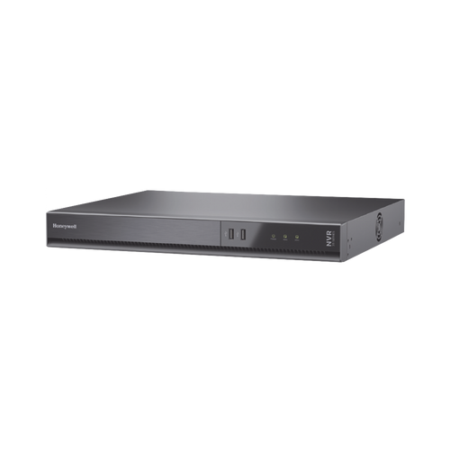 NVR 8 MP 4K / 16 Canales IP / 16 Puertos PoE+ / H.265 / 16 TB (Incluidos) / NDAA / ONVIF / Audio y Alarmas I/O / Soporta IA / Serie 35 / Honeywell Security
