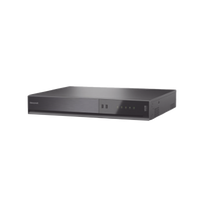 NVR 8MP 4K / 32 Canales IP / 16 Puertos PoE+ / H.265 / ONVIF / NDAA / Soporta 40 TB (No Incluido) / Audio y Alarmas I/O / Soporta IA Serie 35 / Honeywell Security