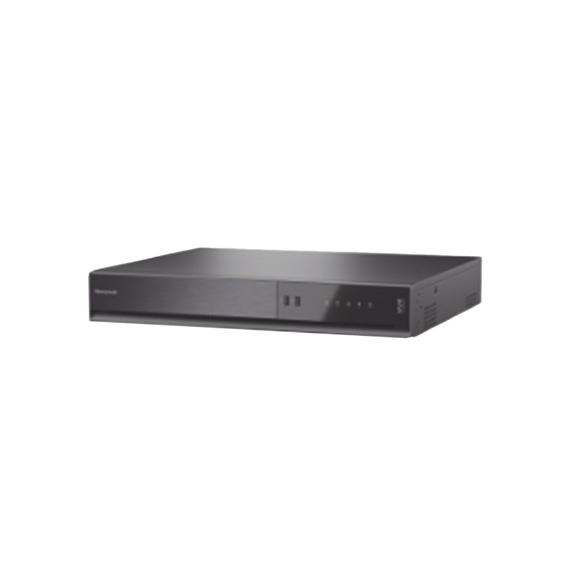 NVR 8MP 4K / 32 Canales IP / RAID 1/5/6 / H.265 / 16 TB (8 x 2) Incluidos / 4 Bahías HDD Totales / ONVIF / NDAA / Audio y Alarmas I/O / Soporta IA / Serie 35 / Honeywell Security