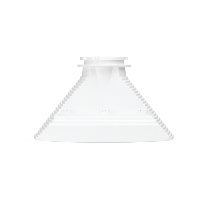 Antena sectorial asimétrica tipo HORN de 90 grados de apertura de 13 dBi, 5 GHz (5.150 - 5.850 MHz) para equipos PrismStation e IsoStation