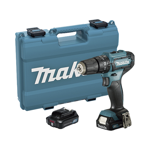 Taladro Combinado de 12Vcc, con tecnología CXT, (Incluye 2 Baterías y Cargador Rápido, Maletín plástico).