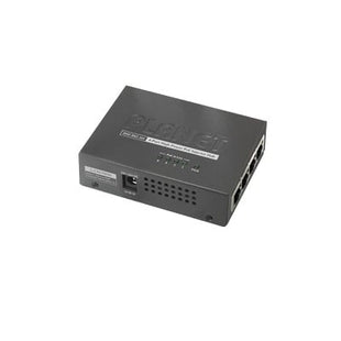 Inyector High PoE, de 4 Puertos Gigabit de Entrada, 4 Puertos PoE 802.3af/at Gigabit de Salida Para Cada Puerto, Hasta 30 W por interfaz