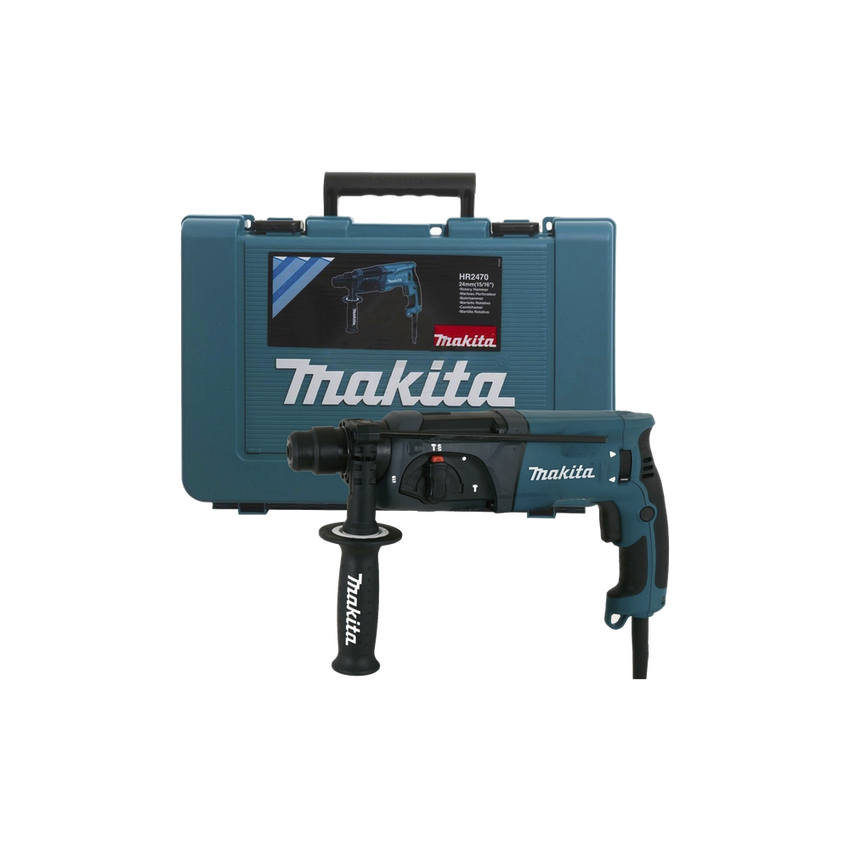 Rotomartillo Electro Neumático de 15/16" SDS-PLUS de 120 Vca, 0-1100 RPM, 0-4500 Impactos x Seg. Potencia 780 W.