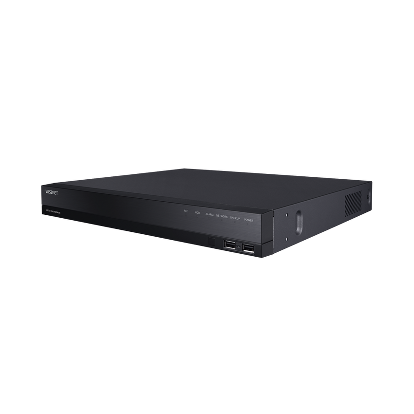 DVR 18 Canales (16 Analogicos + 2 IP) hasta 8 MP/ Soporta 4 Tecnologías (AHD, TVI, CVI, CVBS)  / 2 bahias HDD (no incluidos)