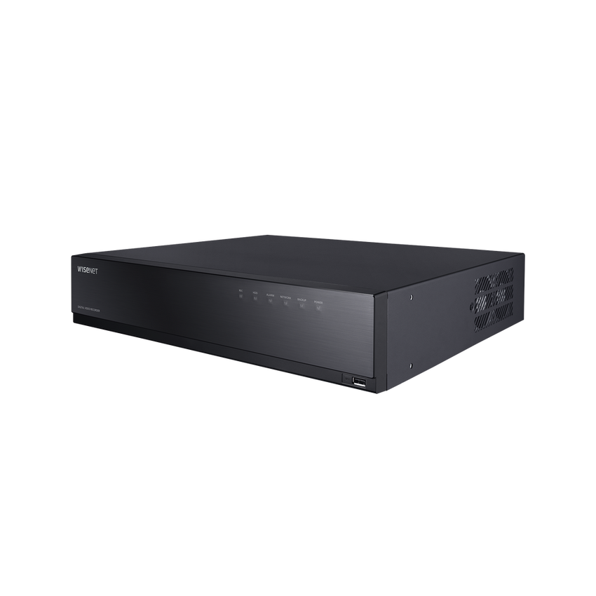 DVR 18 Canales (16 Analogicos + 2 IP) hasta 8 MP/ Soporta 4 Tecnologías (AHD, TVI, CVI, CVBS)  / 8 bahias HDD (no incluidos)