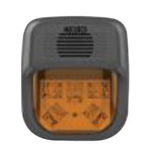 Sirena Estrobo Color Ambar Para Paneles y Detectores Macurco