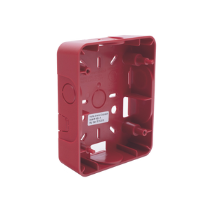 Caja Trasera Resistente a la Intemperie, Roja (para usar con la serie de estrobos HE) (0500-06360) De Hochiki