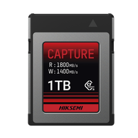 Memoria CFexpress tipo B / Clase 10 de 1 TB  / Especializada para Cámaras de Fotografía y Video  / 1800 MB/s Lectura / 1600 MB/s Escritura