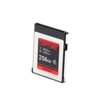 Memoria CFexpress tipo B / Clase 10 de 256 GB / Especializada para Cámaras de Fotografía y Video  / 1800 MB/s Lectura / 1400 MB/s Escritura